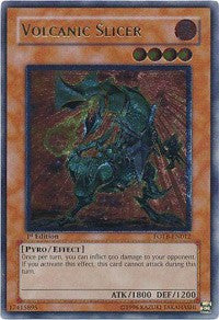 Volcanic Slicer (UTR) [FOTB-EN012] Ultimate Rare