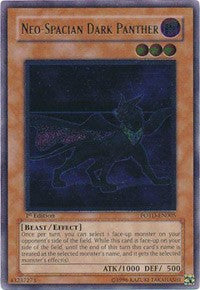 Neo-Spacian Dark Panther (UTR) [POTD-EN005] Ultimate Rare