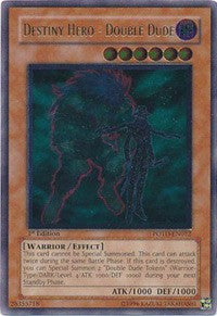 Destiny HERO - Double Dude (UTR) [POTD-EN012] Ultimate Rare