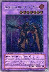 Elemental HERO Flare Neos (UTR) [POTD-EN032] Ultimate Rare