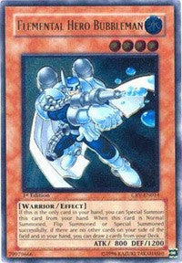 Elemental Hero Bubbleman (UTR) [CRV-EN014] Ultimate Rare