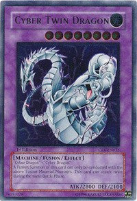 Cyber Twin Dragon (UTR) [CRV-EN035] Ultimate Rare