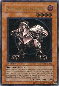 Horus The Black Flame Dragon LV4 (UTR) [SOD-EN006] Ultimate Rare