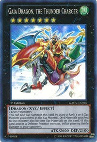 Gaia Dragon, the Thunder Charger [GAOV-EN046] Super Rare