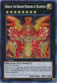 Hieratic Sun Dragon Overlord of Heliopolis [GAOV-EN048] Secret Rare