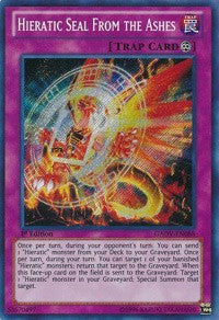 Hieratic Seal From the Ashes [GAOV-EN088] Secret Rare