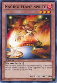 Raging Flame Sprite [BP01-EN136] Common