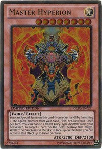Master Hyperion [GLD5-EN027] Gold Rare