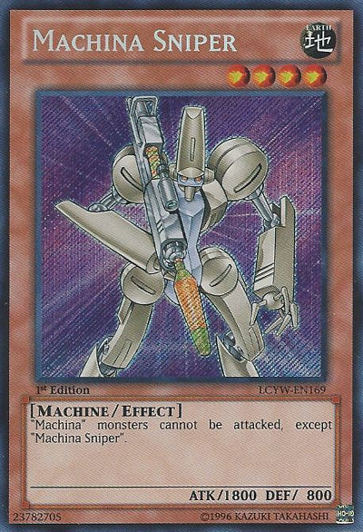 Machina Sniper [LCYW-EN169] Secret Rare