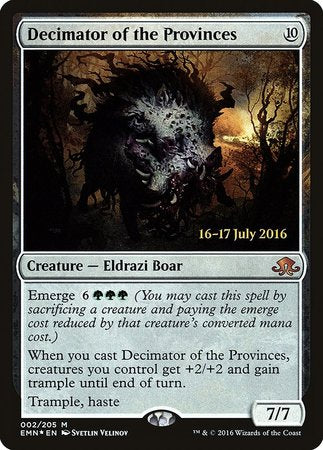 Decimator of the Provinces [Eldritch Moon Promos]