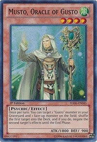 Musto, Oracle of Gusto [HA06-EN045] Super Rare