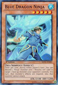 Blue Dragon Ninja [REDU-EN083] Super Rare