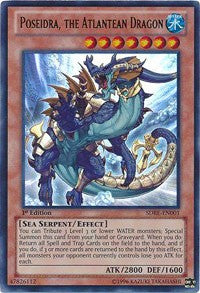 Poseidra, the Atlantean Dragon [SDRE-EN001] Ultra Rare