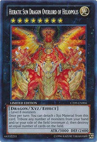 Hieratic Sun Dragon Overlord of Heliopolis [CT09-EN004] Secret Rare