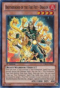 Brotherhood of the Fire Fist - Dragon [CBLZ-EN025] Super Rare