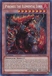 Pyrorex the Elemental Lord [CBLZ-EN040] Secret Rare