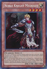 Noble Knight Medraut [CBLZ-EN081] Secret Rare