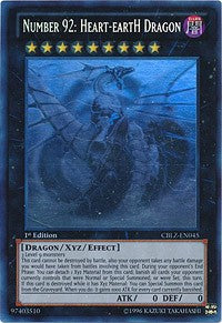 Number 92: Heart-eartH Dragon [CBLZ-EN045] Ghost Rare