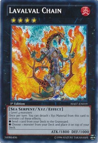 Lavalval Chain [HA07-EN019] Secret Rare