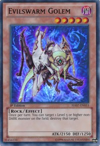 Evilswarm Golem [HA07-EN053] Super Rare