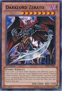 Darklord Zerato [BP02-EN060] Rare