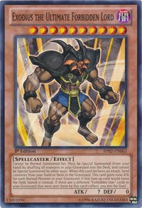 Exodius the Ultimate Forbidden Lord [BP02-EN063] Common