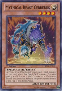 Mythical Beast Cerberus [BP02-EN042] Common