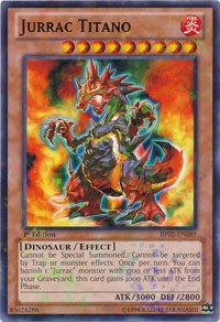 Jurrac Titano [BP02-EN089] Rare