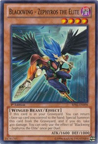 Blackwing - Zephyros the Elite [BP02-EN098] Common