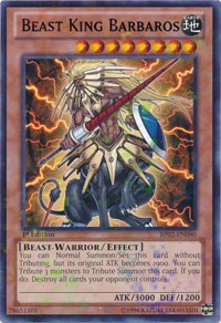 Beast King Barbaros [BP02-EN080] Mosaic Rare