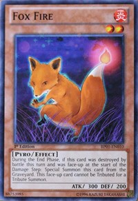 Fox Fire [BP01-EN010] Starfoil Rare