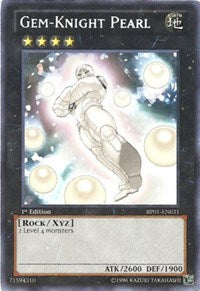 Gem-Knight Pearl [BP01-EN031] Starfoil Rare