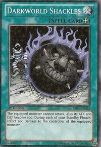 Darkworld Shackles [BP01-EN083] Starfoil Rare