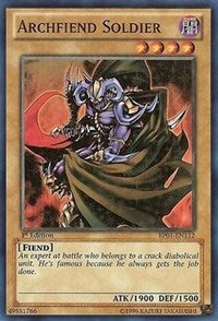 Archfiend Soldier [BP01-EN112] Starfoil Rare