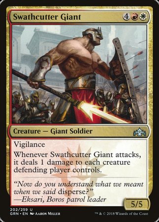 Swathcutter Giant [Guilds of Ravnica]