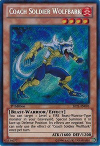 Coach Soldier Wolfbark [JOTL-EN093] Secret Rare