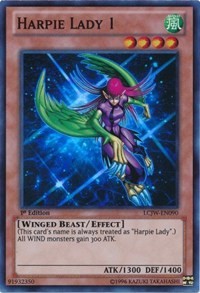 Harpie Lady 1 [LCJW-EN090] Super Rare