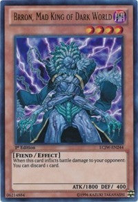 Brron, Mad King of Dark World [LCJW-EN244] Ultra Rare