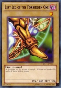 Left Leg of the Forbidden One (Red) [DL11-EN003] Rare