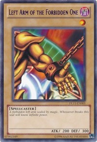 Left Arm of the Forbidden One (Purple) [DL11-EN005] Rare