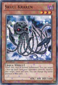 Skull Kraken [SP13-EN007] Starfoil Rare