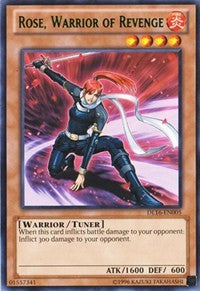 Rose, Warrior of Revenge (Green) [DL16-EN005] Rare