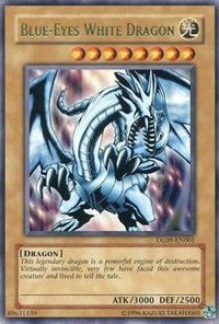 Blue-Eyes White Dragon (Green) [DL09-EN001] Rare