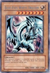 Blue-Eyes White Dragon (Silver) [DL09-EN001] Rare