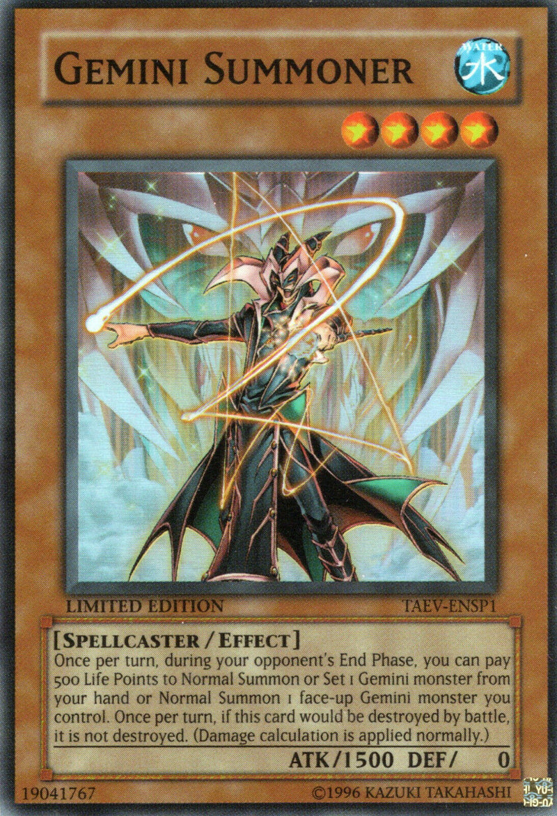 Gemini Summoner [TAEV-ENSP1] Super Rare