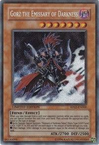 Gorz the Emissary of Darkness [RP02-EN000] Secret Rare