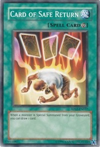 Card of Safe Return [RP02-EN037] Common