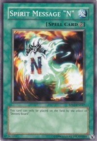 Spirit Message "N" [RP02-EN047] Common