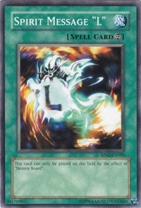 Spirit Message "L" [RP02-EN049] Common