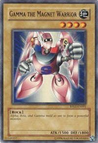 Gamma The Magnet Warrior [RP02-EN091] Rare